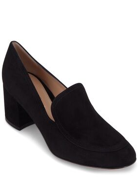 Black Gianvito Rossi Marcel Velvet Pumps Size 5.5 eu 35.5 $695.